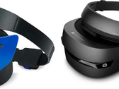 Windows Mixed Reality Headsets by Acer (left) and HP (right). (Source: Microsoft)