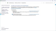 HP energy profile in Windows