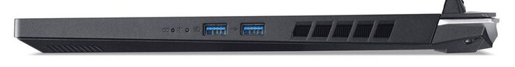 Lado derecho: 2x USB 3.2 Gen 2 (USB-A)