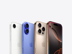 Promotional image displaying the cameras for all iPhone 16 variants against gray background. (Image Source: Apple)