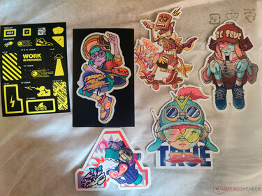 Stickers for personalization