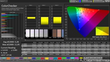 Color fidelity (automatic contrast, color: warm, target color space: sRGB)