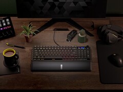 Vanguard 96 Pro Hall effect gaming keyboard. (Image source: Corsair)