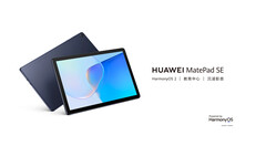 Huawei sells the MatePadSE in a sole &#039;Deep Blue&#039; colourway. (Image source: Huawei)