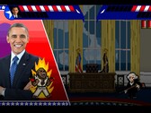 Electoral Carnage pits famous U.S. presidents against each other in satirical 2D battles.