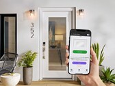 The Feather River Smart Glass Door can be controlled via an app. (Image source: Home Depot)