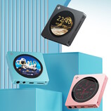 The petite Fiio Snowsky Disc Hi-Res Audio digital audio player comes in three colors.