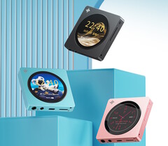 The petite Fiio Snowsky Disc Hi-Res Audio digital audio player comes in three colors.