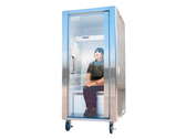 The new "human refrigeration" units shut off automatically after 20 minutes to prevent overcooling.
