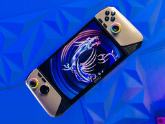 The Claw 8 AI+ currently seems to be a better device than at launch. Pictured: the handheld. (Image source: MSI - edited)