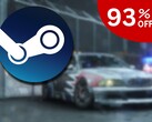 Need for Speed Unbound is 93% off on Steam until March 20 and costs around $5. (Image source: Steam)