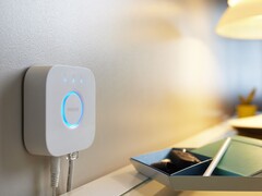 Philips Hue is rolling out an update for the Hue Bridge (pictured). (Image source: Philips Hue)