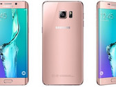 Samsung SM-G9280 Galaxy S6 Edge+ pink gold Android smartphone hits China