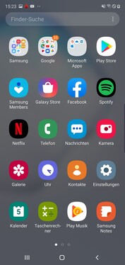 Default app drawer and preinstalled apps