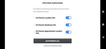 Enabling one of the two location options is mandatory