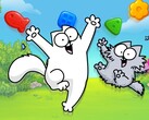 Official promotional key art for Simon's Cat - Blast Time.