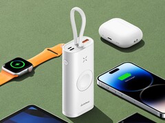 The Stuffcool Ally Powerbank has a range of ports and a wireless charging pad. (Image source: Stuffcool)