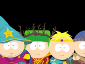The boys gear up for battle in South Park: The Stick of Truth, each donning their fantasy roles — wizard, druid, paladin, and warrior (Image source: via South Park Wiki / Fandom, uploaded by Gastropod – © Ubisoft / South Park Digital Studios)