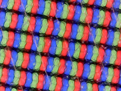 Subpixel array Full HD touchscreen
