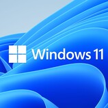 The official Windows 11 branding, serving as the backdrop for Microsoft's new Shared Audio feature.