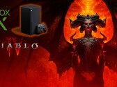 A Diablo IV-themed Xbox Series X is reportedly in the works (image via @bilibili_kun on Twitter)