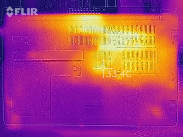 Heat development bottom (idle)