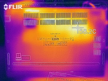 Heat development - Bottom (load)