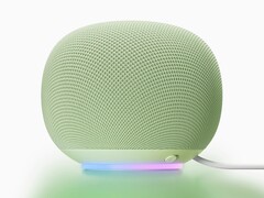 Google Home Speaker in Jade colorway.
