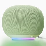 Google Home Speaker in Jade colorway.