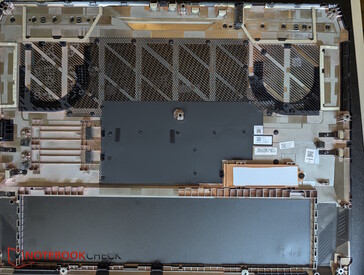 Cooling pad only for SSD 1, prepared for 3 and 4
