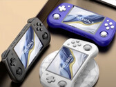 Helegaly's new gaming handheld may launch in three colourways. (Image source: via Retro Handhelds)