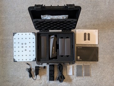 Contents inside the case