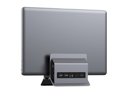 The new TobenOne docking solution frees up desk space. (Image source: TobenOne)