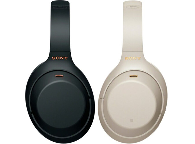 The WH-1000XM4 in Black and Silver. (Image source: Sony via Best Buy)