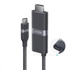 The Anker Nano USB-C to HDMI Cable with 140W Input Port. (Image source: Anker)