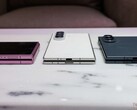 Samsung has shown off three new foldable smartphones