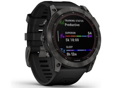 The Fenix 7X is a large 51mm smartwatch with solar charging and a rugged styling (Image source: Garmin)