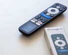 Google TV’s G32 remote (pictured) is powered by solar energy. (Image source: Epishine)