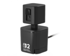 Hori's more affordable GameChat camera can be mounted directly on the Switch 2, or used with the detachable pedestal. (Image source: Hori)