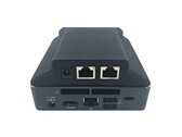 An Intel mini-PC with a GBT-NUC lid on. (Source: PoE Texas)