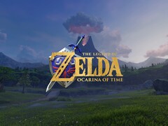 Banner for the Zelda: Ocarina of Time remake shown