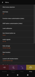 Sony Xperia 1 VIII review - video settings