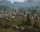 An image showing a city in Land of the Vikings.