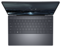 Dell XPS 13 Plus 9320 Graphite - Keyboard deck with capacitive function keys and Forcepad. (Image Source: Dell)