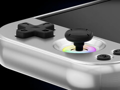 The RG477M contains Hall effect Joysticks and a CNC aluminium housing. (Image source: Anbernic)