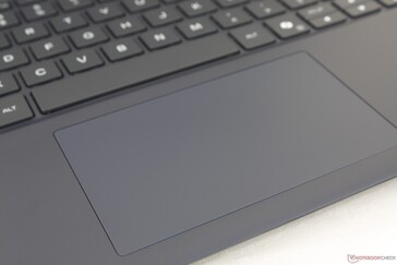 Clickpad is small with spongy feedback when pressed