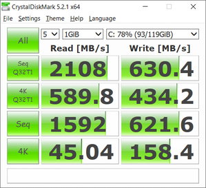 CrystalDiskMark 5.0