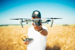 The laser beam from the drones will be strong enough to cause blindness or vaporize exposed materials. (Image source: David Henrichs via Unsplash)