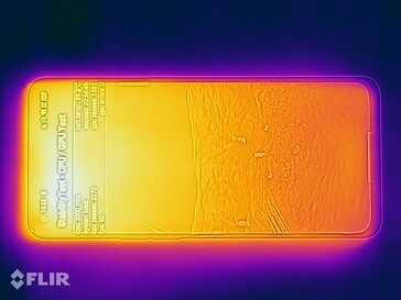 Thermal image - top side