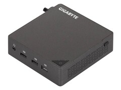 GB-BRU5-225H: New mini-PC with fairly power CPU with integrated graphics (Image source: Gigabyte, possibly preproduction model)
